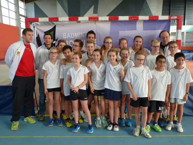 rencontre par équipe badminton